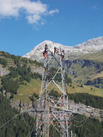 Leitungssanierung San Bernardino Etappe 2015 Los 3, 400 kV Soazza - Sils i.D.