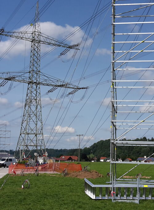 380- 110-kV Ltg. V&ouml;hringen &ndash; F&uuml;ssen, BL. 4543